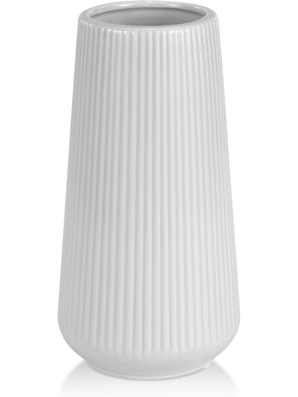 Gradient Gray Ceramic Cute Flower Vase For Pampas Grass Living Room Office Decor